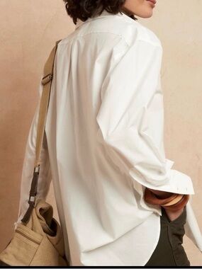 BR Button Down Shirt White -Size Small